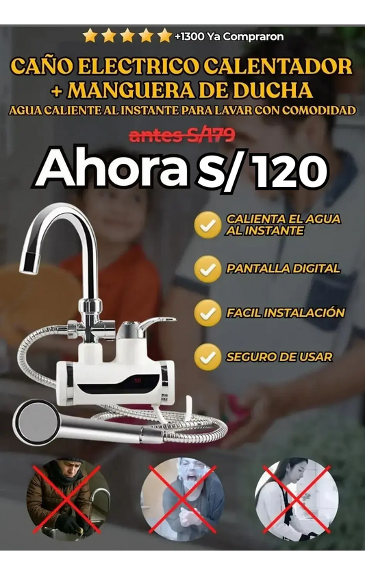 Caño Eléctrico Calentador